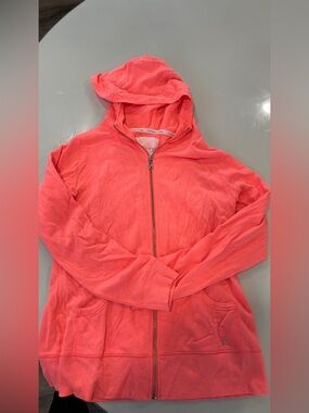 Victoria's Secret Coral-Pink Full-Zip Hoodie